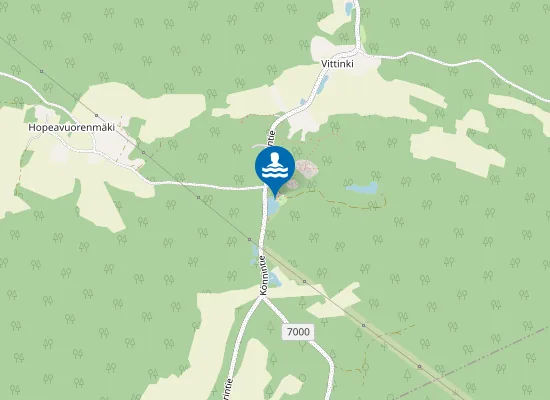 Map of Pietaruksen uimapaikka