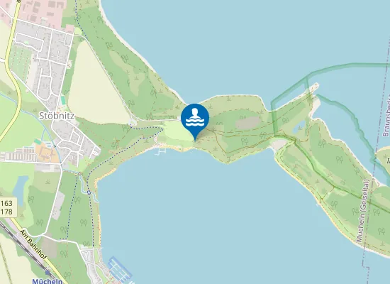 Map of GEISELTALSEE BST STOEBNITZ