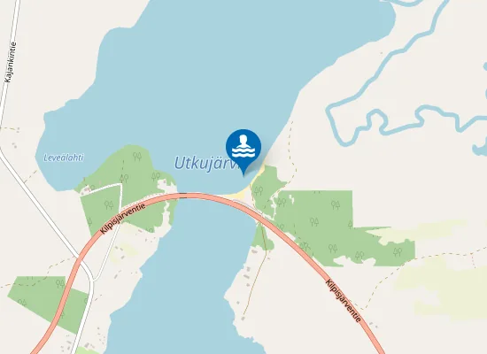 Map of Utkujärven Uimaranta