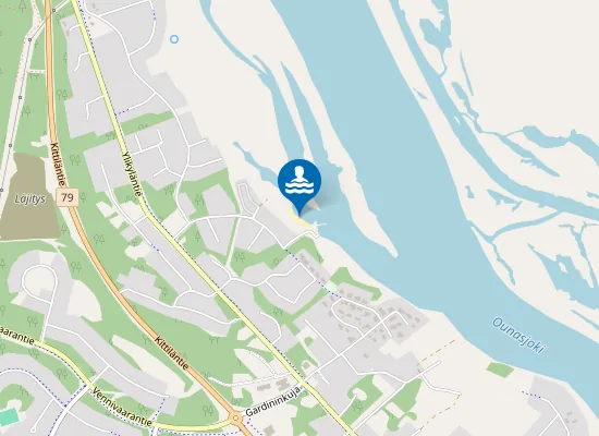 Map of Ylikylän Uimaranta