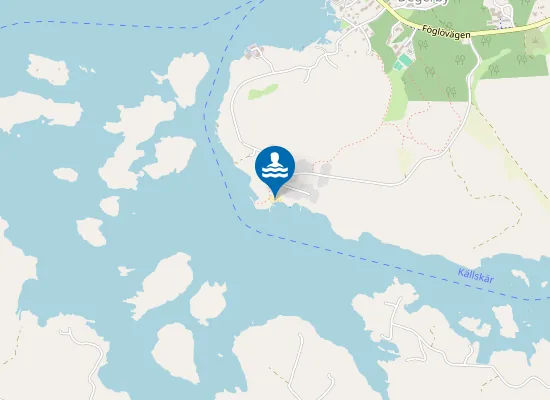 Map of Sinting (Degerby) Simstrand