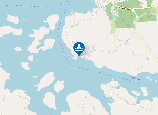 Map of Sinting (Degerby) Simstrand
