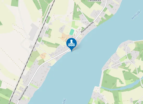 Map of Liedakkalan Uimaranta