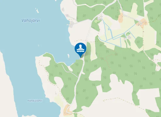 Map of Hähkiönojan Uimaranta