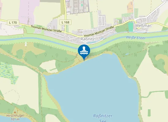 Map of RASSNITZER SEE