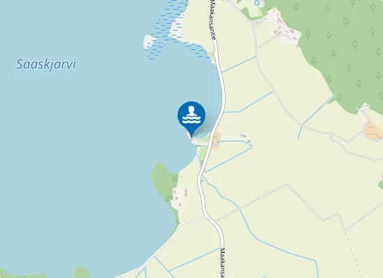Map of Tuulispään Uimaranta