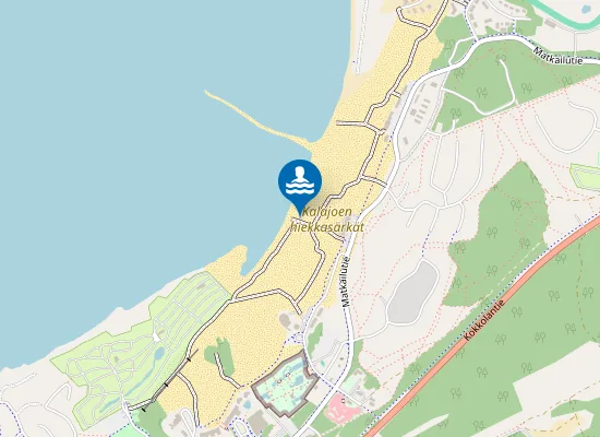 Map of Kalajoen hiekkasärkät