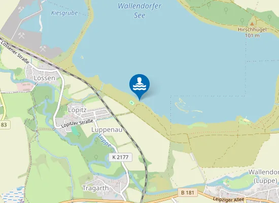 Map of WALLENDORFER SEE