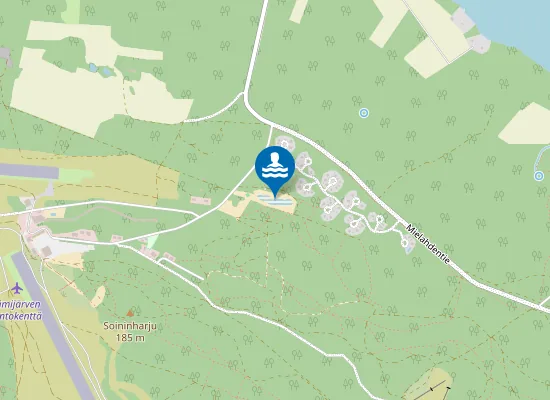 Map of Perhepuiston Uimapaikka
