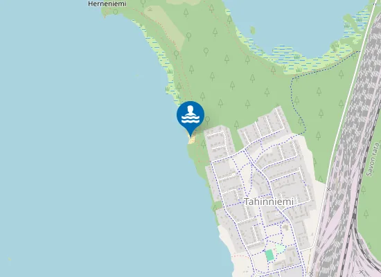 Map of Tahiniemi