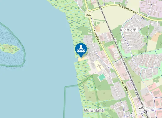 Map of Vesalan uimapaikka