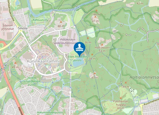 Map of Palettilampi