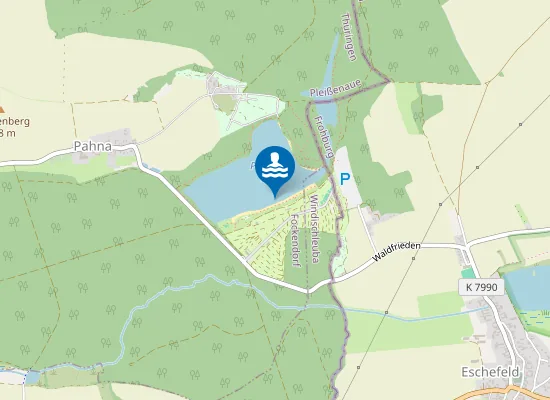 Map of TAGEBAURESTLOCH PAHNA