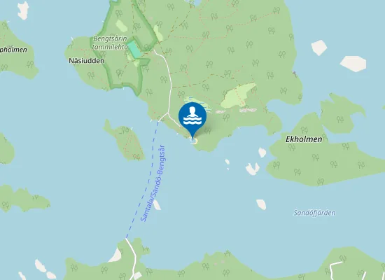 Map of Bengtsårin toimintaranta
