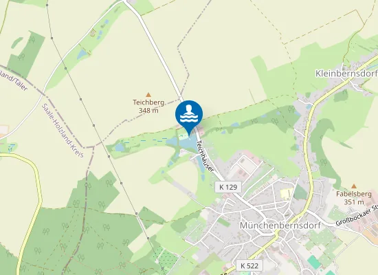 Map of NATURBAD MUENCHENBERNSDORF