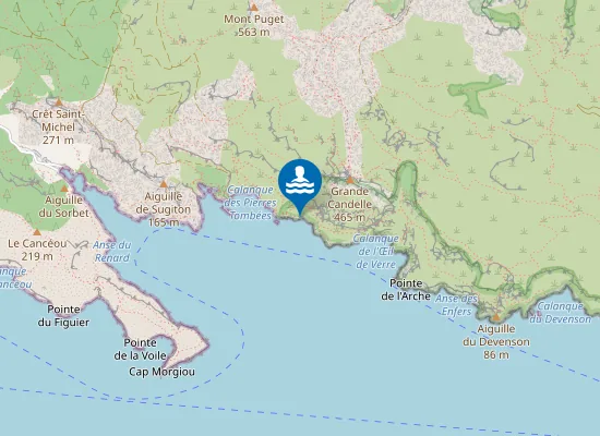 Map of Queyrons