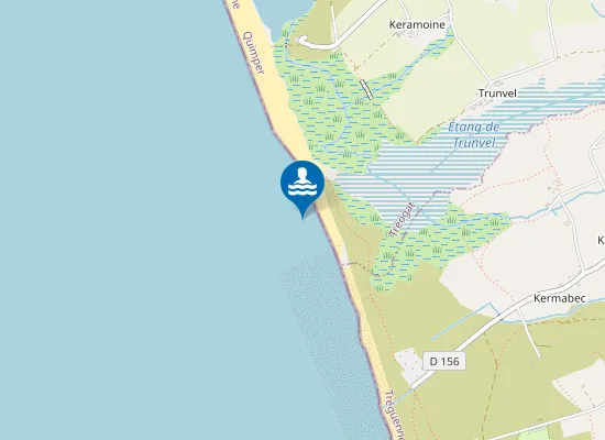 Map of Plage Treguennec
