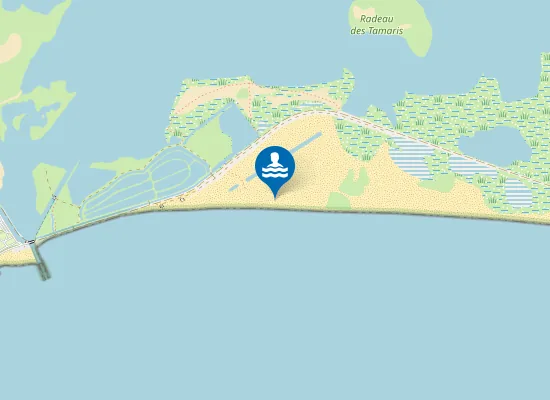 Map of Plage de la Goule