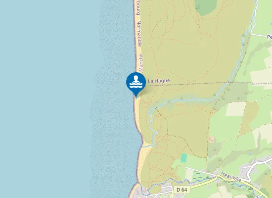 Map of Plage du Blockhaus
