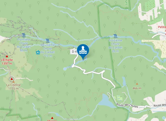 Map of Bassin Paradis