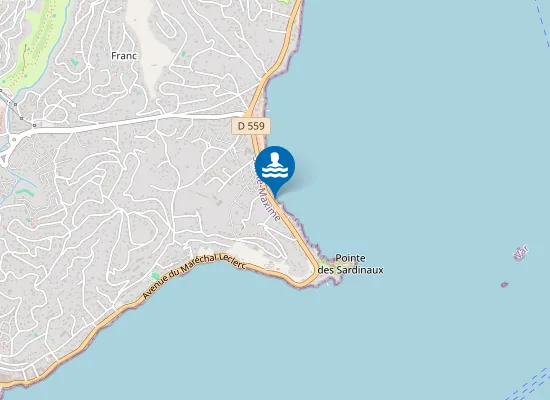 Map of Mario Plage