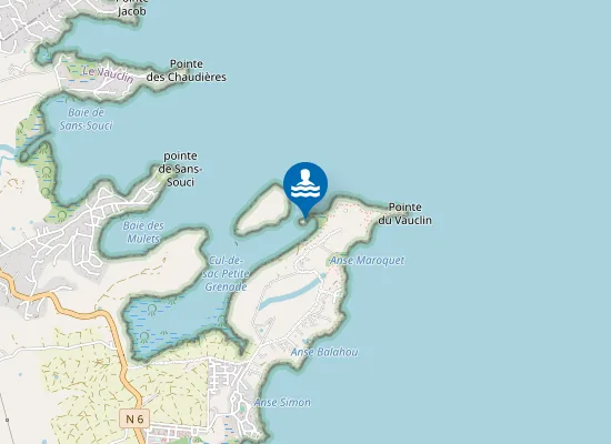 Map of Trou Cochon