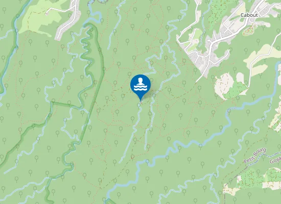 Map of Bain à Colo