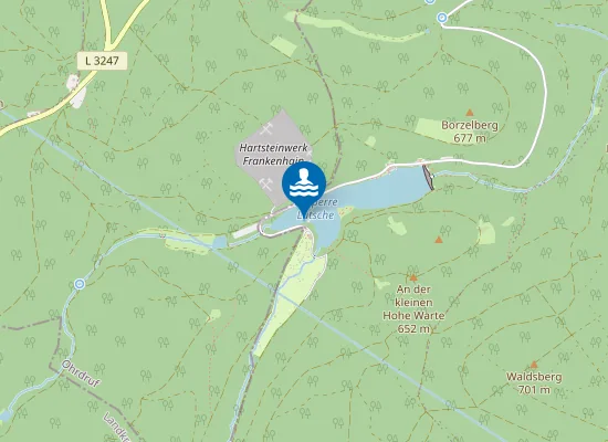 Map of LUETSCHE STAUSEE