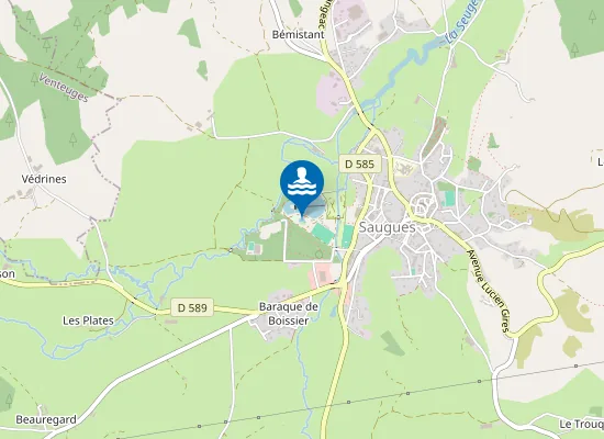 Map of Baignade biologique