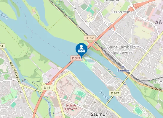 Map of Plan d'eau de l'île Millocheau
