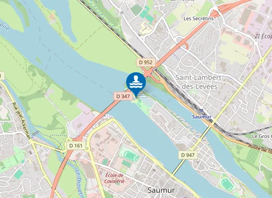Map of Plan d'eau de l'île Millocheau