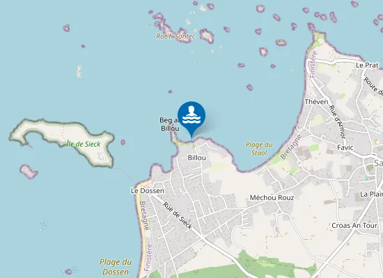Map of Pors ar Vil
