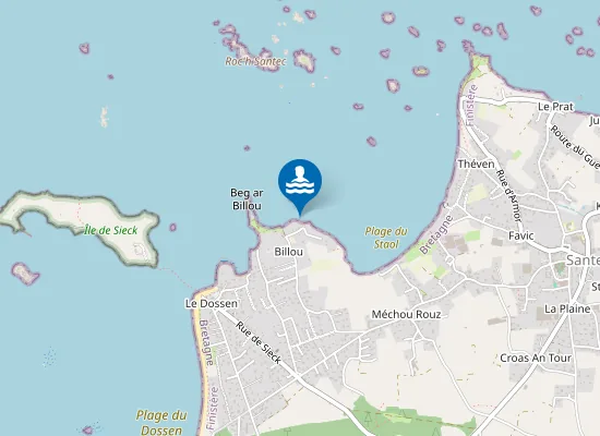 Map of Pors ar Vag