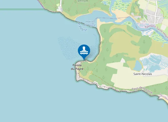 Map of Plage naturiste