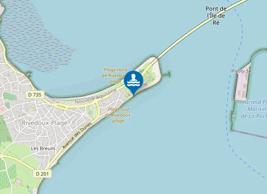 Map of Plage naturiste