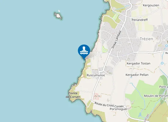 Map of Plage naturiste