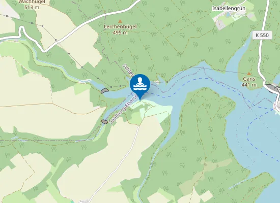 Map of BLEILOCH TALSPERRE REMPTENDORFER BUCHT