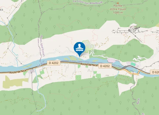 Map of Plage naturiste