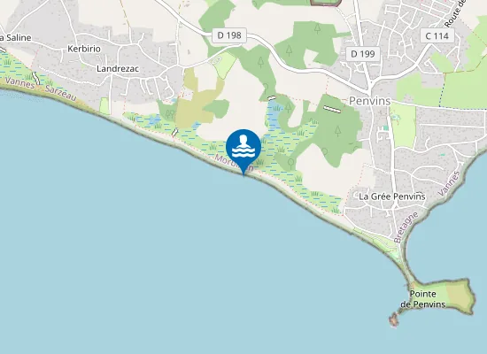 Map of Plage naturiste