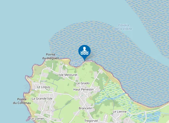 Map of Plage naturiste