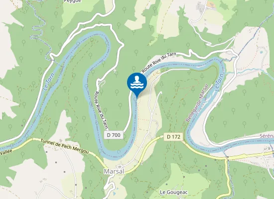 Map of Plage naturiste