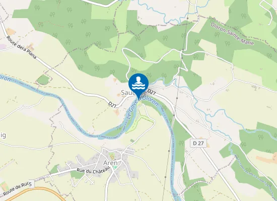 Map of Plage d'Aren