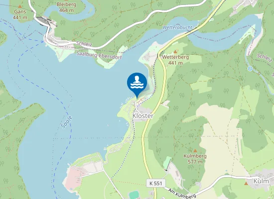 Map of BLEILOCH TALSPERRE KLOSTER