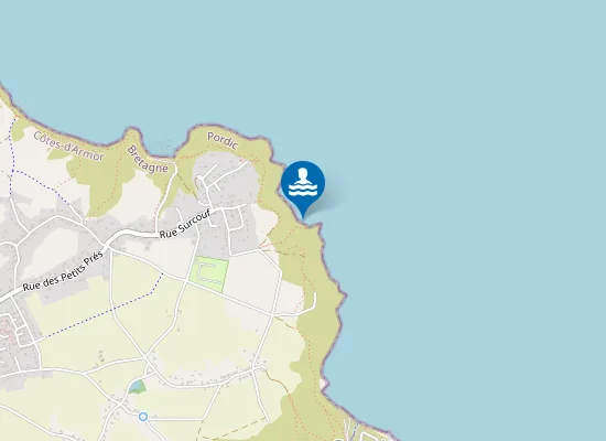 Map of Plage du Barillet