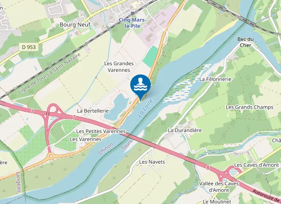 Map of Le Port de la Vinedière