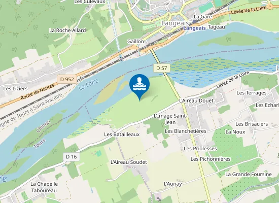 Map of l'Île aux Bœufs