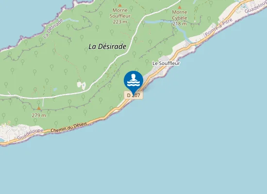 Map of Station balnéaire du Souffleur