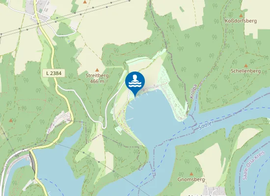 Map of HOHENWARTE TALSPERRE AM ALTER