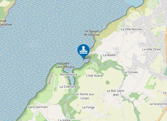 Map of Port Saint Jean