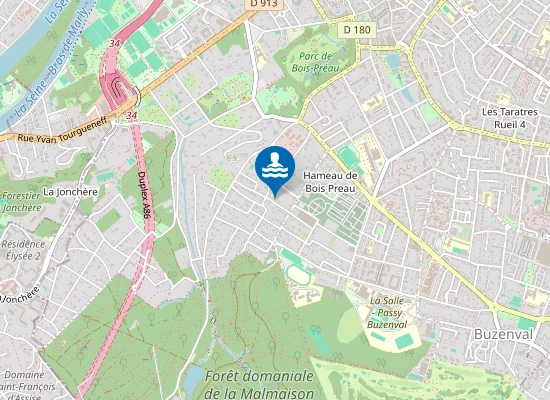 Map of mange